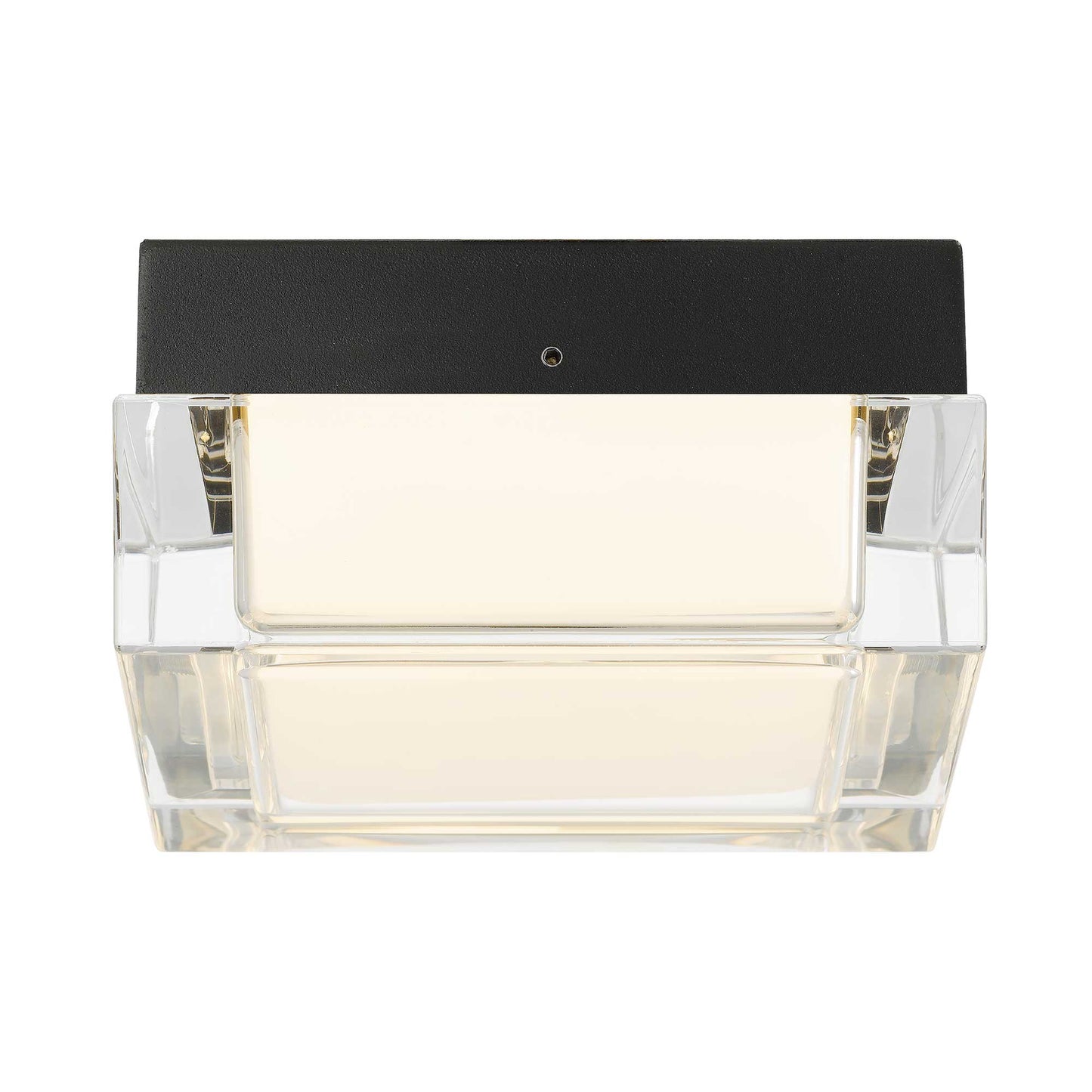 Box 5" Black LED Flush Mount