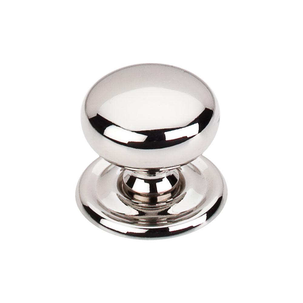 Top Knobs Asbury Victoria Knob with Backplate-DirectSinks