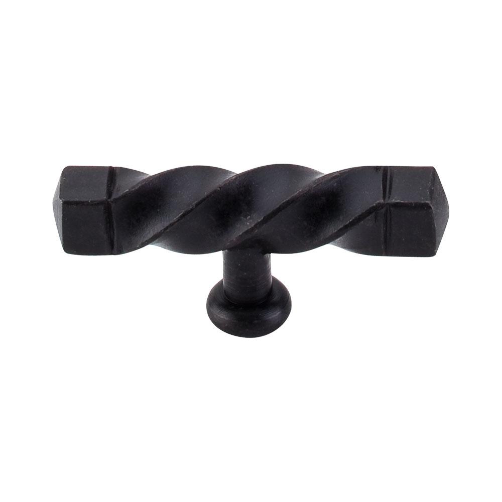 Top Knobs Square Twist T-Handle-DirectSinks