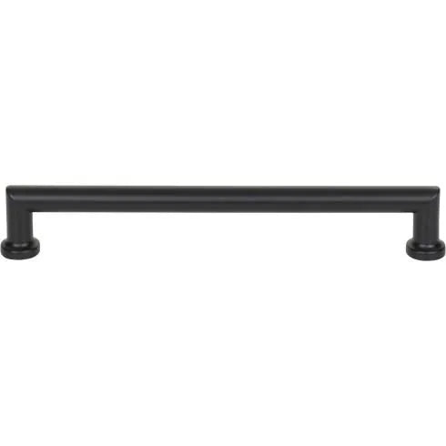 Top Knobs Morris Pull in Flat Black
