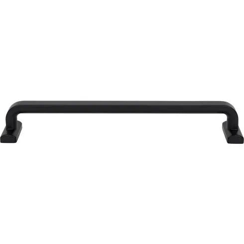 Top Knobs Harrison Pull in Flat Black