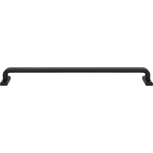 Top Knobs Harrison Pull in Flat Black