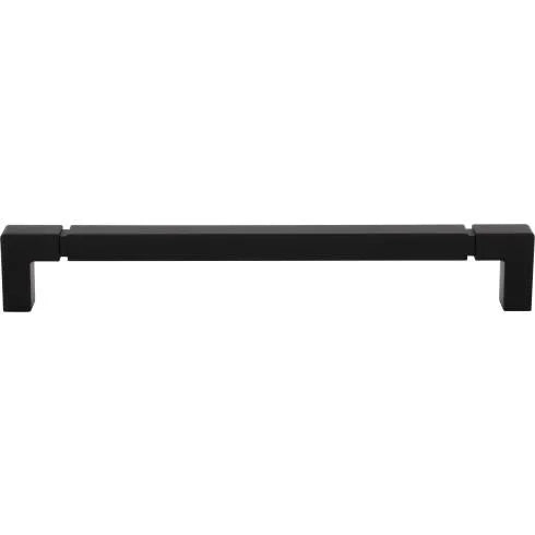 Top Knobs Coddington Langston Pull in Flat Black