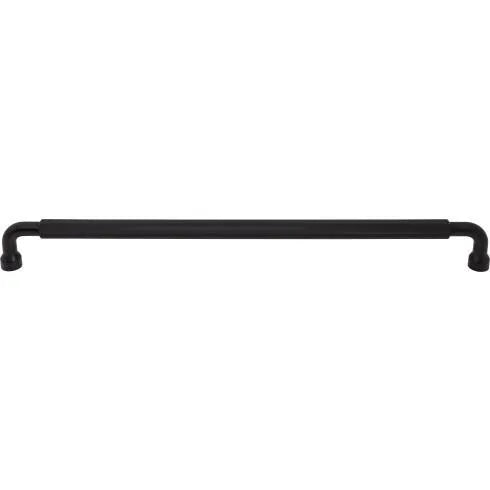 Top Knobs Garrison Pull in Flat Black