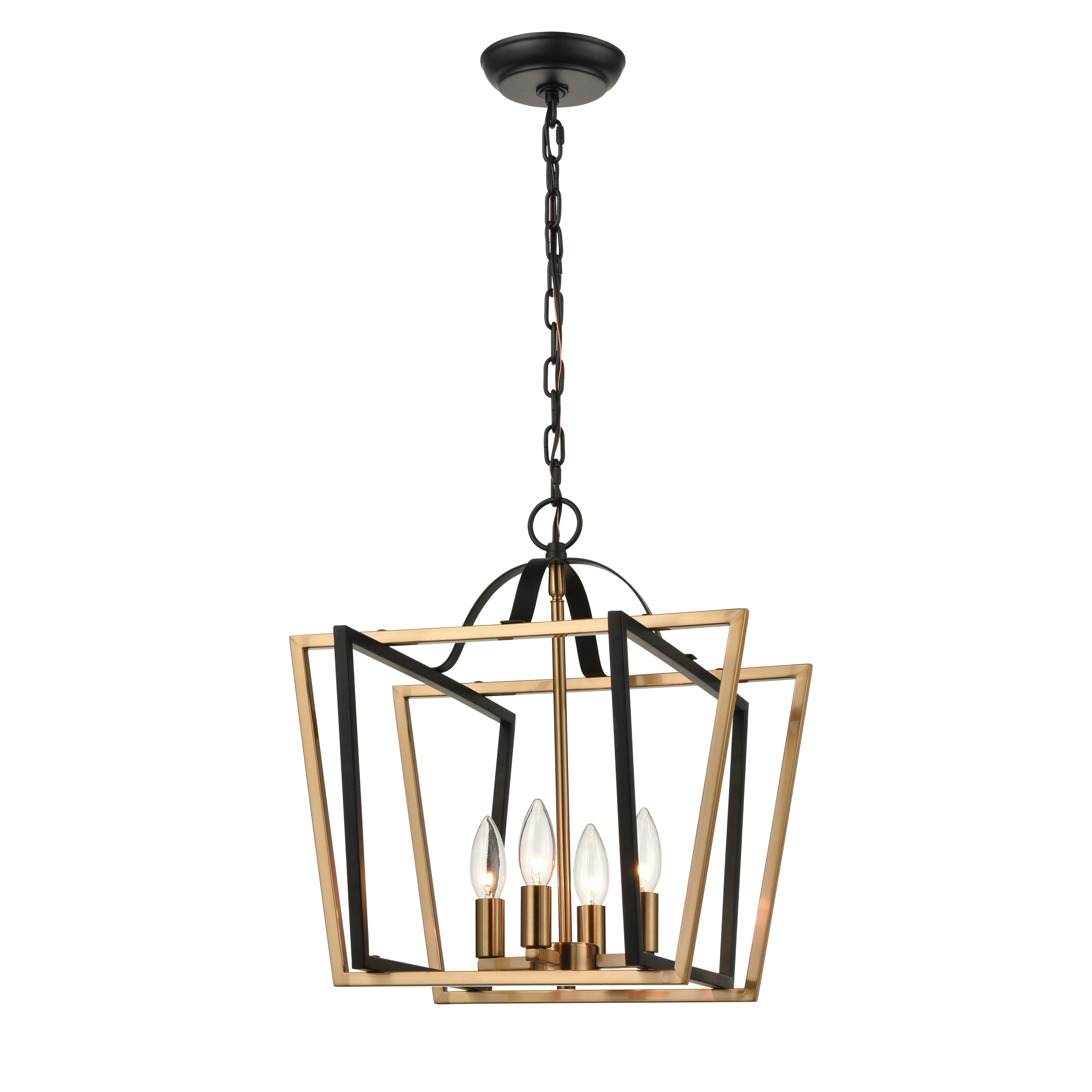 Elk Lighting Bridgette 16'' Wide 4-Light Pendant - Matte Black