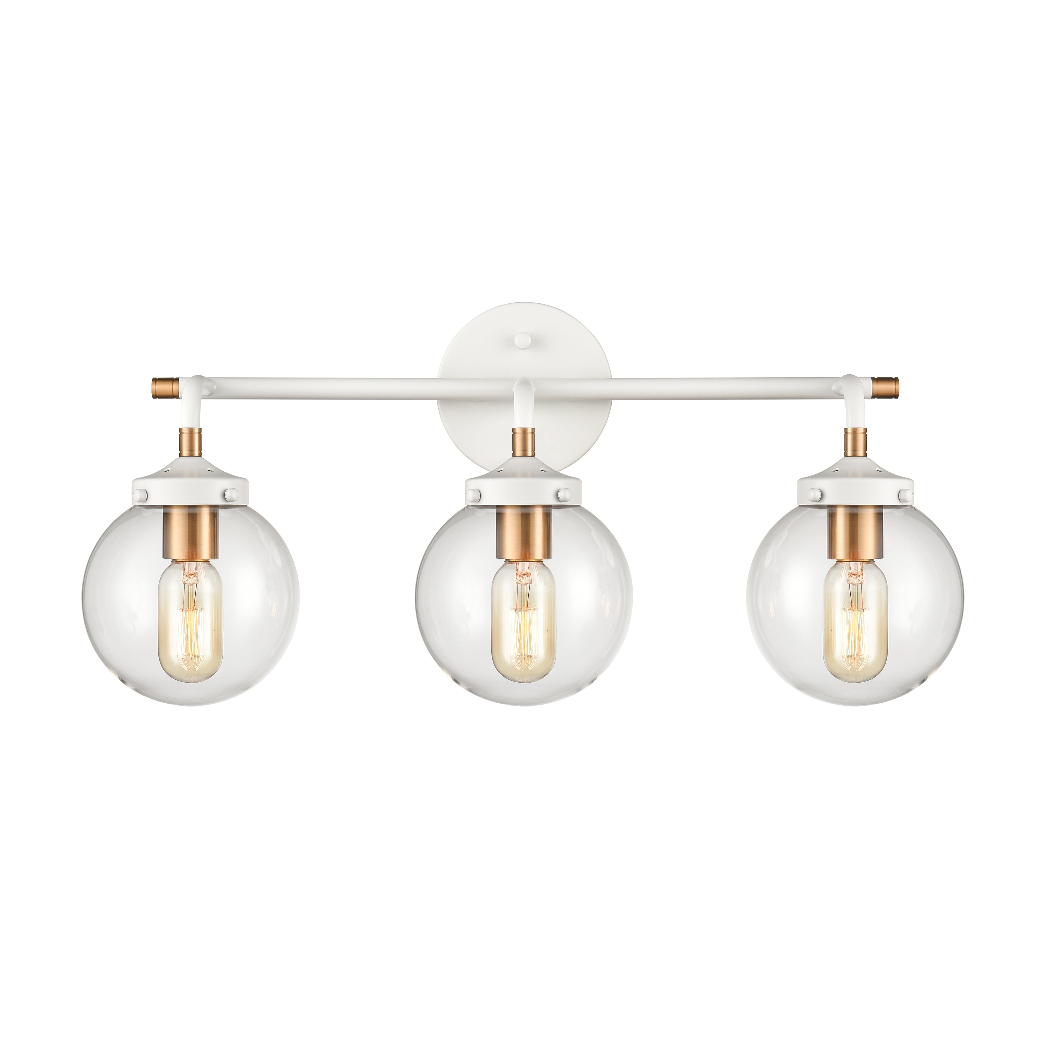 Elk Lighting Boudreaux 24'' Wide 3-Light Vanity Light - Matte White