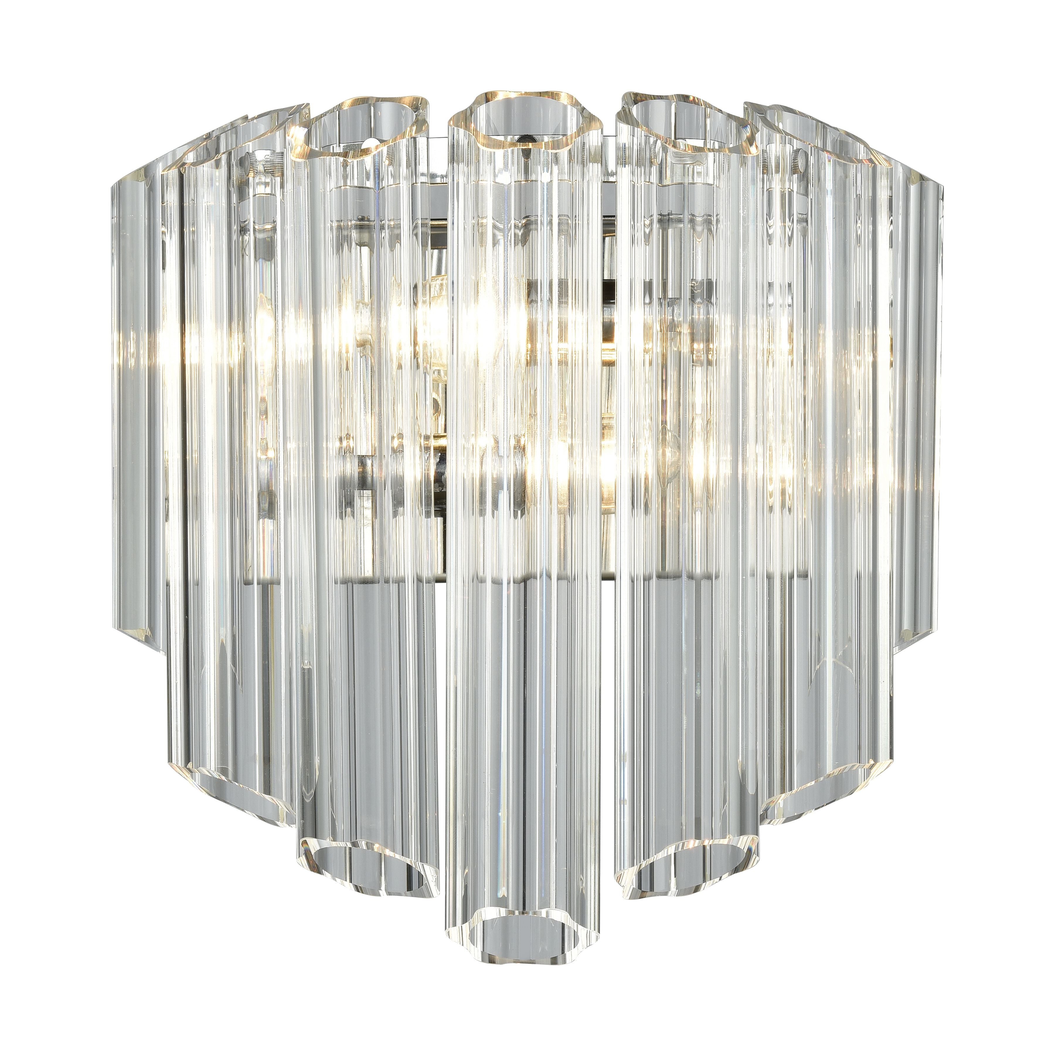 Elk Lighting Carrington 11'' High 2-Light Sconce - Polished Chrome