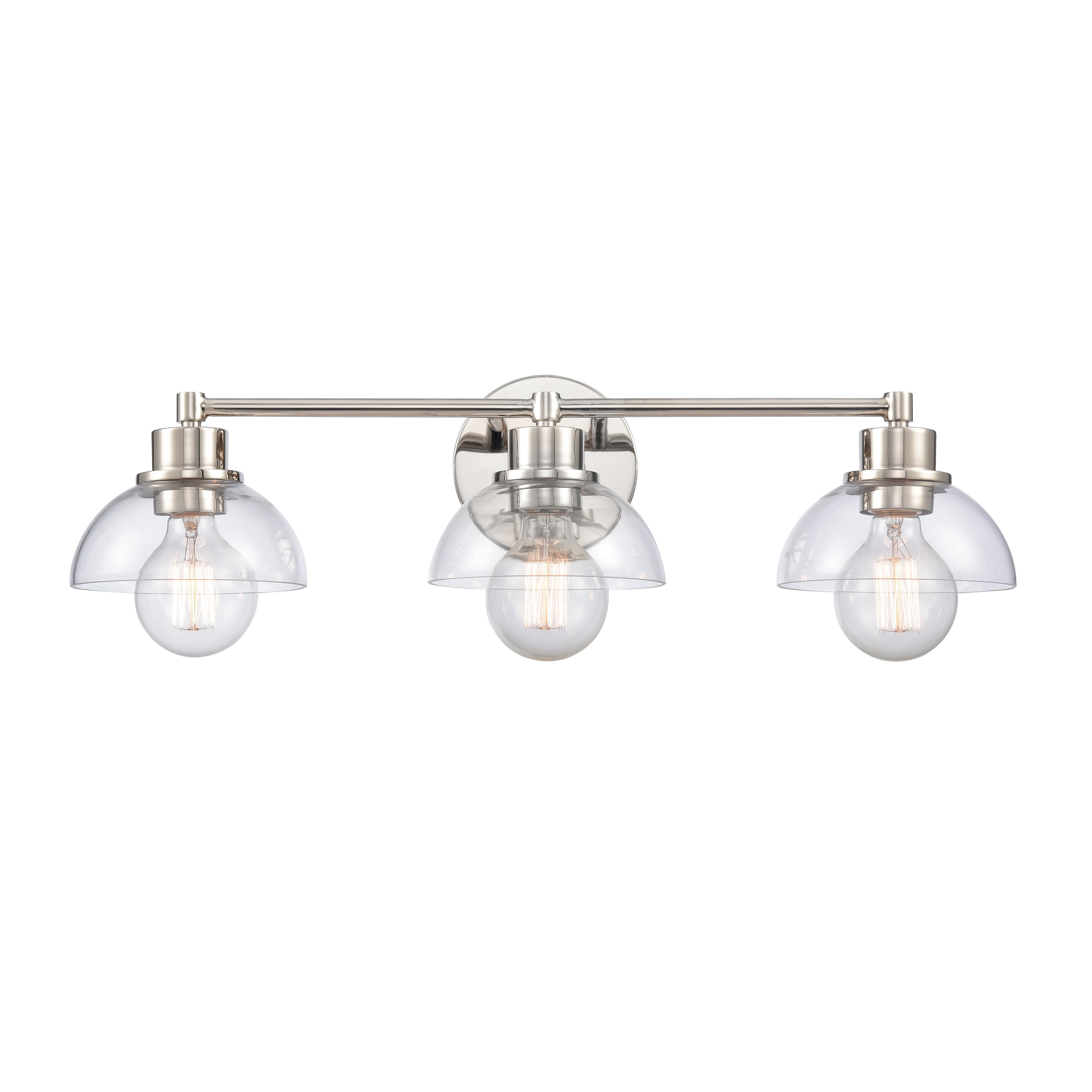 Elk Lighting Julian 24'' Wide 3-Light Vanity Light - Polished Nickel