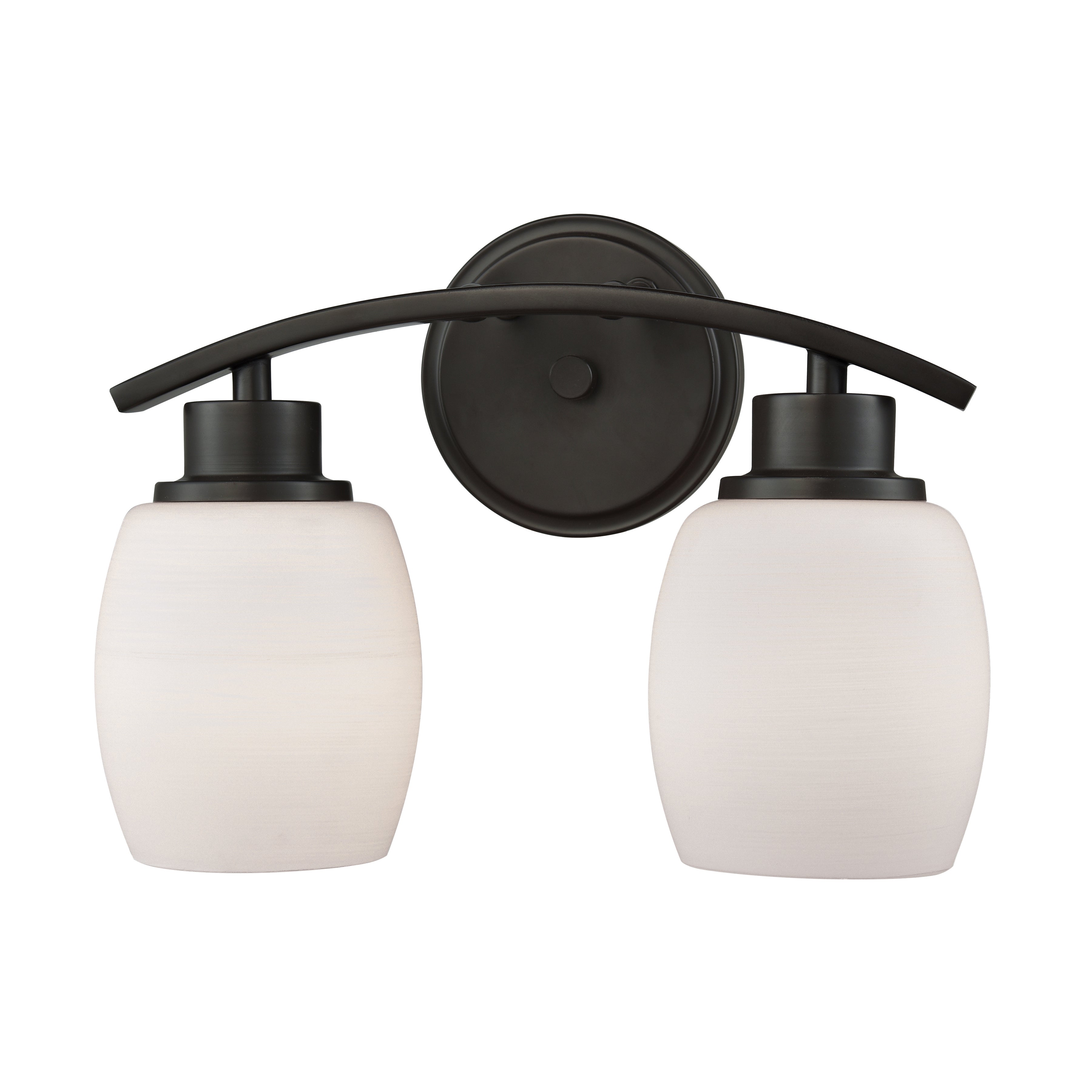 Elk Lighting Casual Mission 12'' Wide 2-Light Vanity Light - Oil Rubbed Bronze
