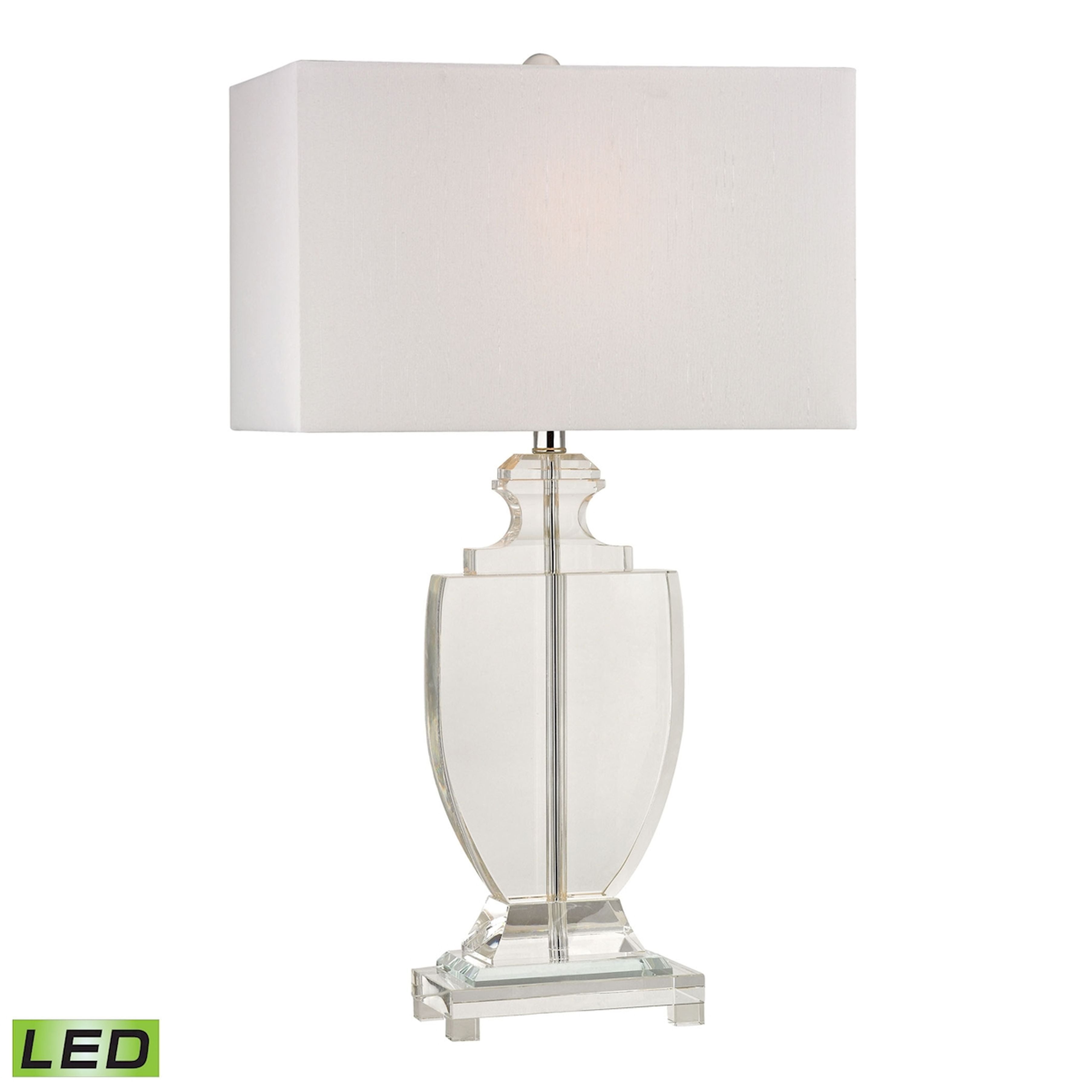 Elk Lighting Avonmead 26'' High 1-Light Table Lamp - Clear