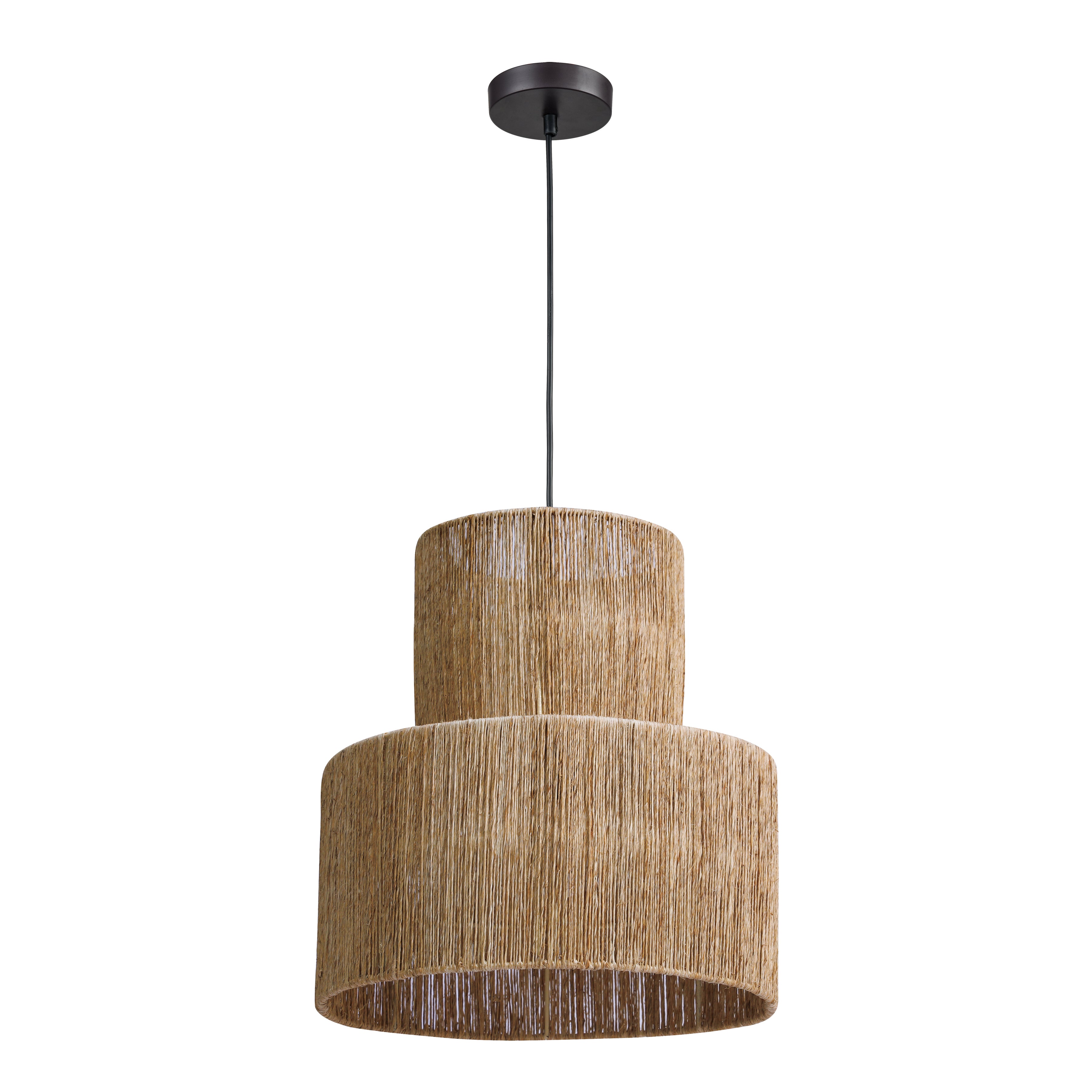 Elk Lighting Corsair 16'' Wide 1-Light Pendant - Natural