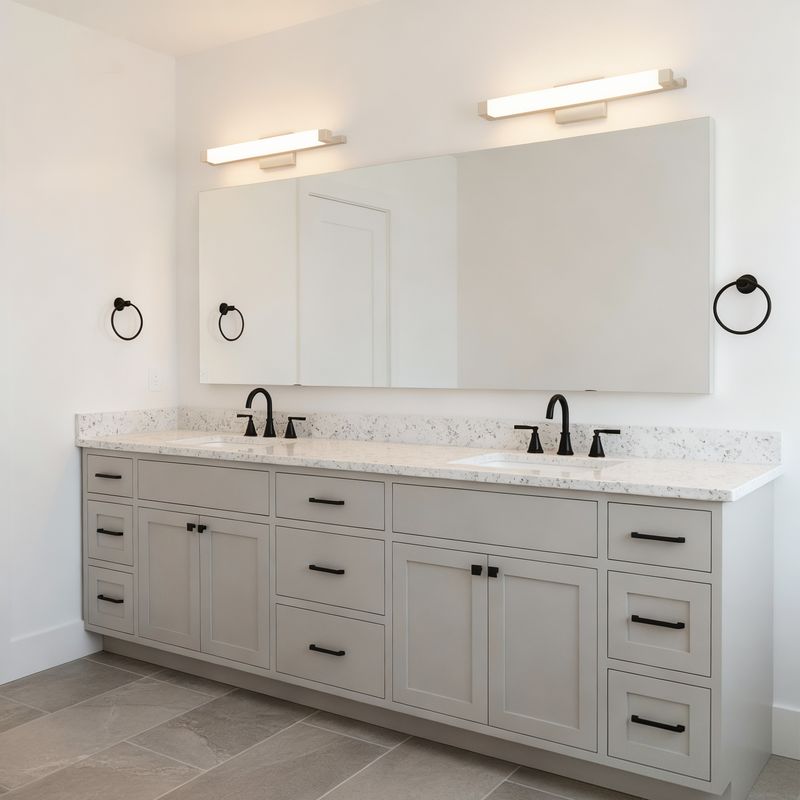 Albion 26" Chrome Integrated LED Bathroom Vanity Light Bar