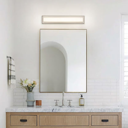 Roman 24" Brushed Nickel Integrated LED Bathroom Vanity Light Bar