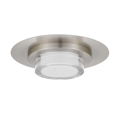 Plate Round 12" SS LED Flush Mount