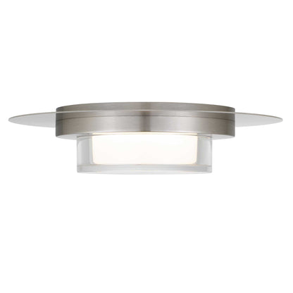 Plate Round 12" SS LED Flush Mount
