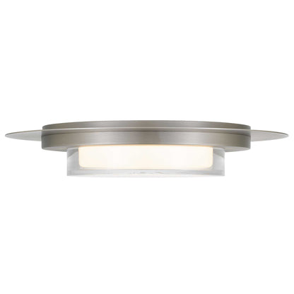 Plate Round 16" ss LED Flush Mount