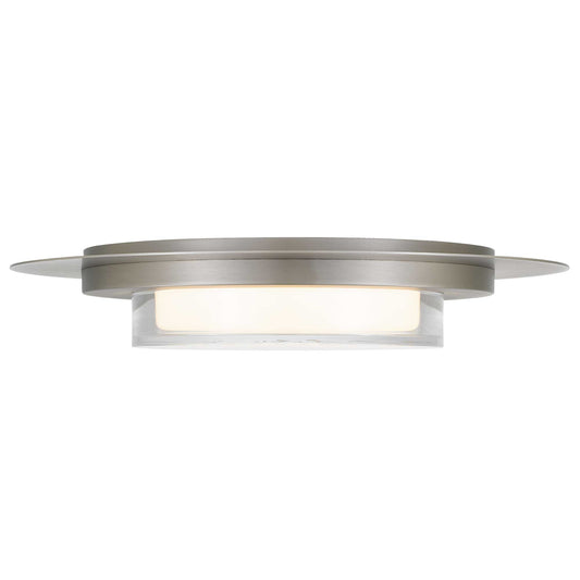 Plate Round 16" ss LED Flush Mount