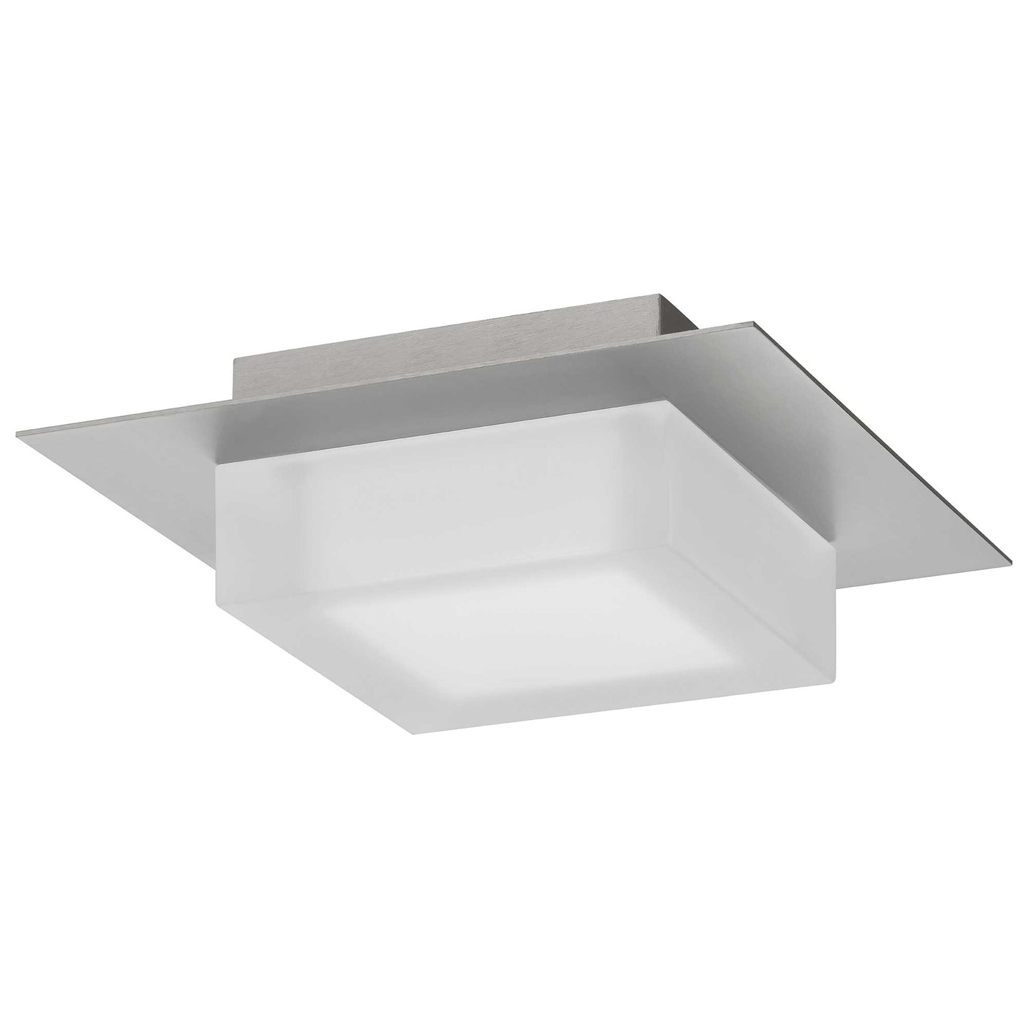 Foursquare 8" SS LED Flush Mount