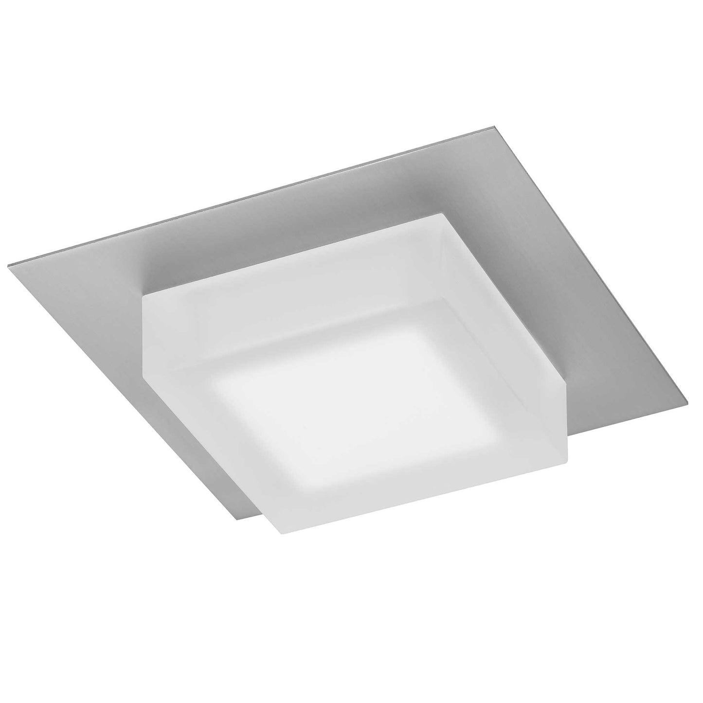 Foursquare 8" SS LED Flush Mount