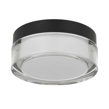 Sunspot 6" Black LED Flush Mount