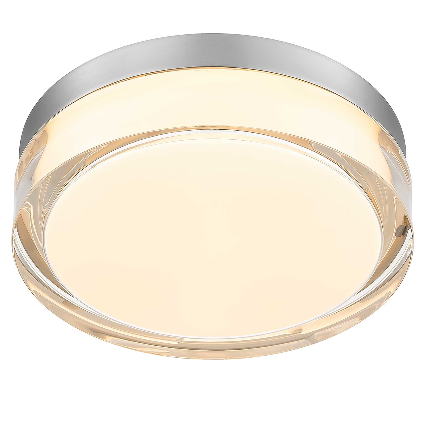 Sunspot 9" SS LED Flush Mount