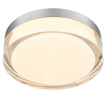 Sunspot 9" SS LED Flush Mount