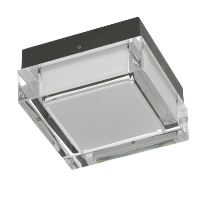 Box 5" Black LED Flush Mount