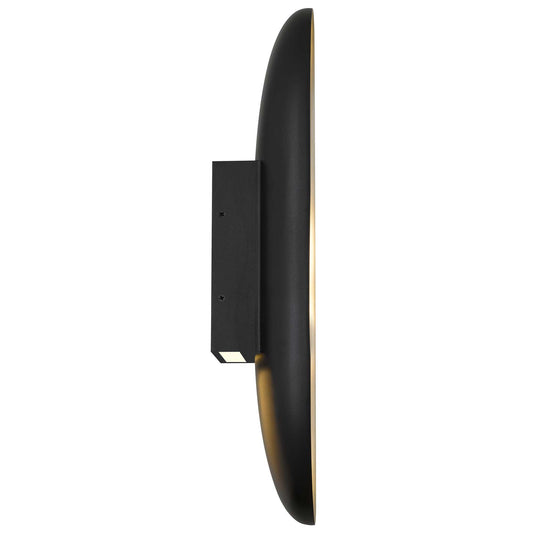 Marilyn 20" Black Marble LED Wall Sconce