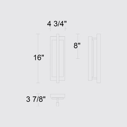 Dakota 16" LED Wall Sconce