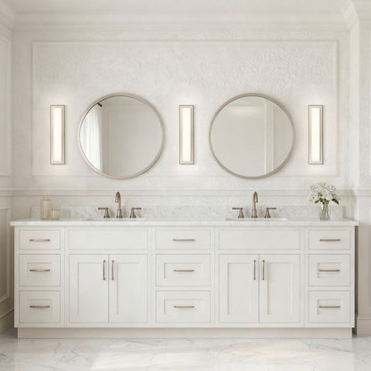 Roman 18" Brushed Nickel Integrated LED Bathroom Vanity Light Bar