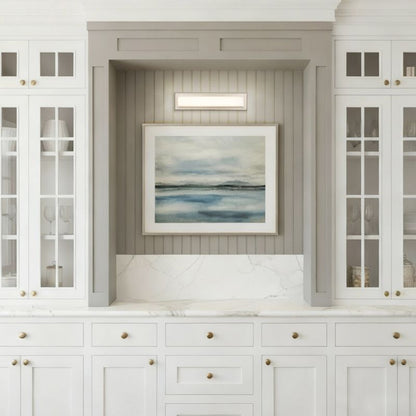 Roman 18" Brushed Nickel Integrated LED Bathroom Vanity Light Bar