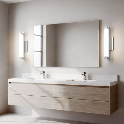 Albion 20" Chrome Integrated LED Bathroom Vanity Light Bar