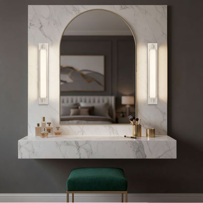 Empire 28" Brushed Nickel Integrated LED Bathroom Vanity Light Bar