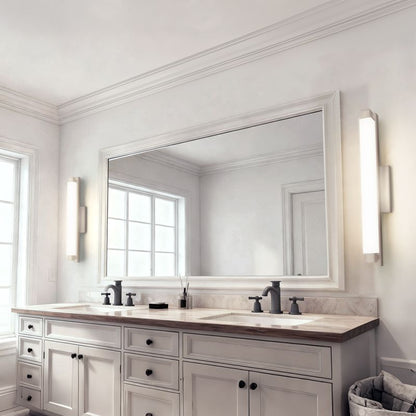 Albion 26" Brushed Nickel Integrated LED Bathroom Vanity Light Bar