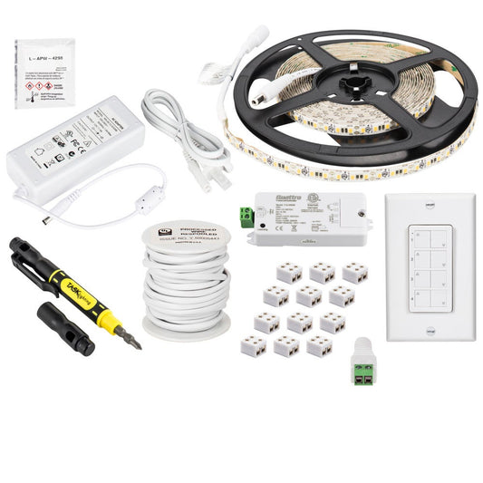 LED 12v Tape Light Kit - 16 Ft. With Wireless Controller