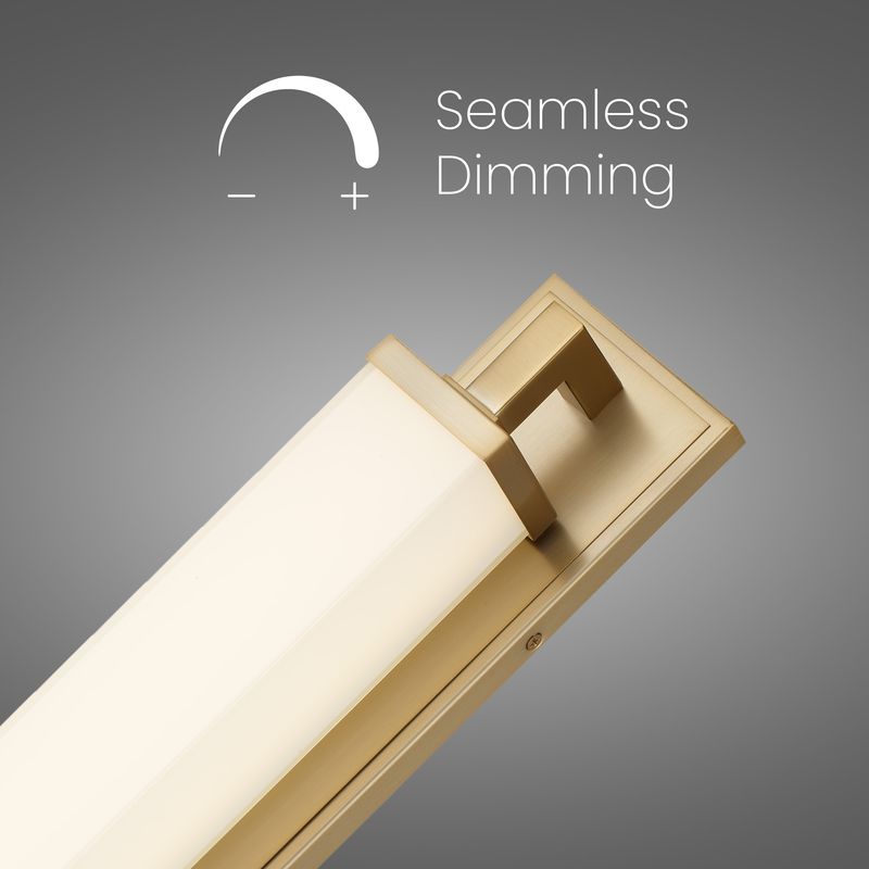 Empire 22" Antique Brass Integrated LED Bathroom Vanity Light Bar