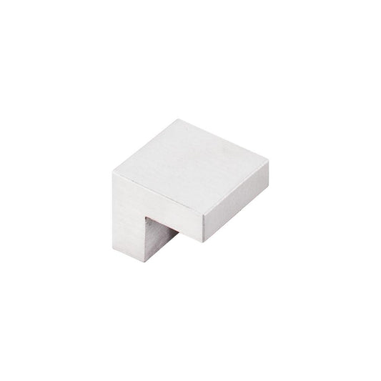 Top Knobs Square Knob in Brushed Stainless Steel-DirectSinks
