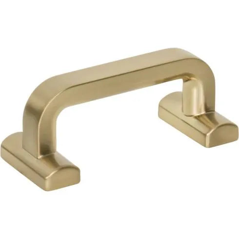 Top Knobs Harrison Pull in Honey Bronze