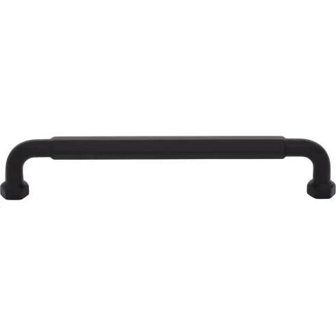 Top Knobs Coddington Dustin Pull in Flat Black