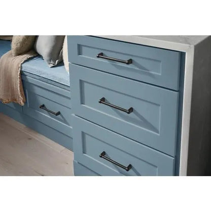 Top Knobs Coddington Lawrence Pull in Flat Black