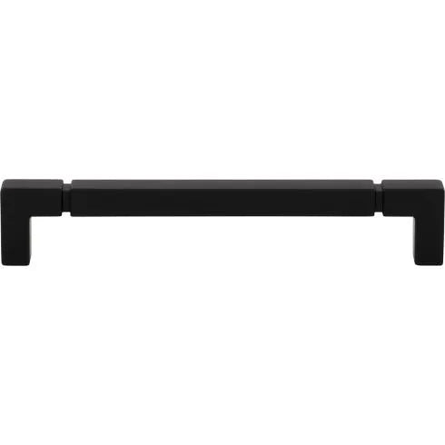 Top Knobs Coddington Langston Pull in Flat Black
