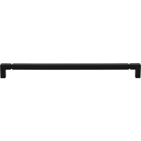 Top Knobs Coddington Langston Pull in Flat Black