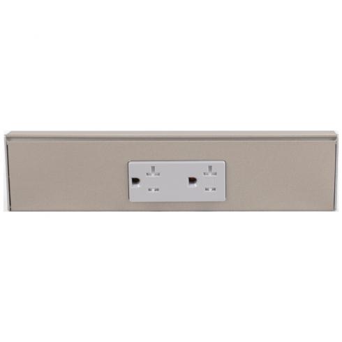 9" Tamper Resistant Single Outlet Under Cabinet Power Strip