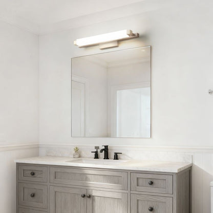 Albion 26" Brushed Nickel Integrated LED Bathroom Vanity Light Bar
