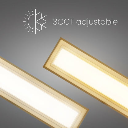Roman 18" Antique Brass Integrated LED Bathroom Vanity Light Bar