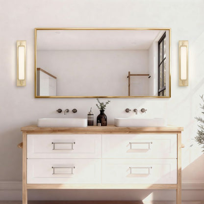 Empire 22" Antique Brass Integrated LED Bathroom Vanity Light Bar