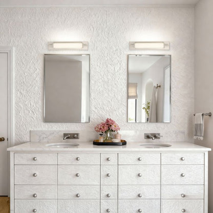 Empire 22" Brushed Nickel Integrated LED Bathroom Vanity Light Bar
