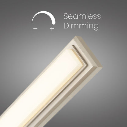 Roman 24" Brushed Nickel Integrated LED Bathroom Vanity Light Bar