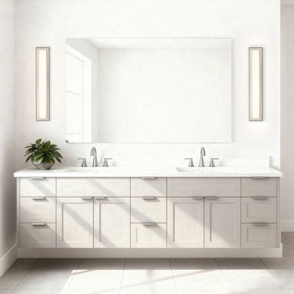 Roman 24" Brushed Nickel Integrated LED Bathroom Vanity Light Bar
