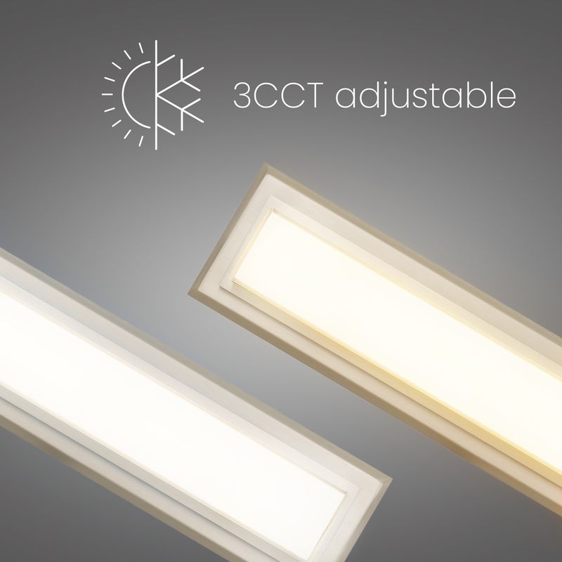 Roman 18" Brushed Nickel Integrated LED Bathroom Vanity Light Bar